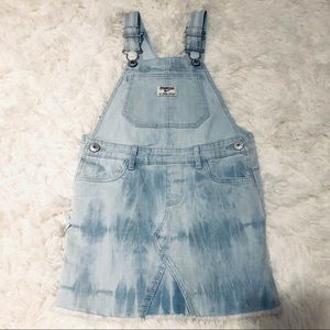 NWOT Oshkosh Tie Dye Girls overall dress jumper